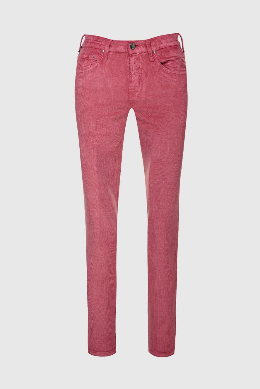 Jacob Cohen woman pink jeans for women купить с ценами и фото 158340 - photo 1