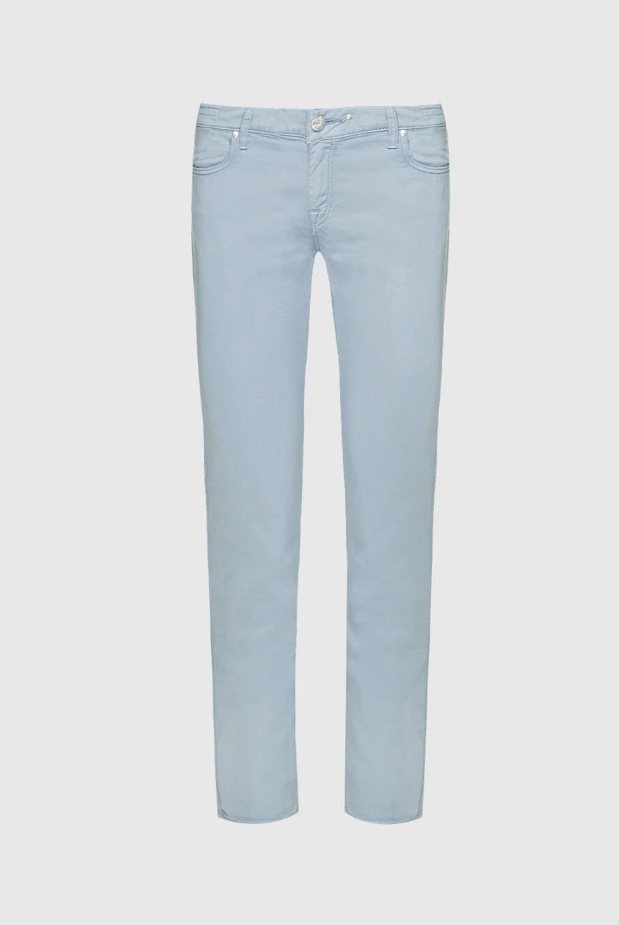 Jacob Cohen woman blue jeans for women купить с ценами и фото 158359 - photo 1