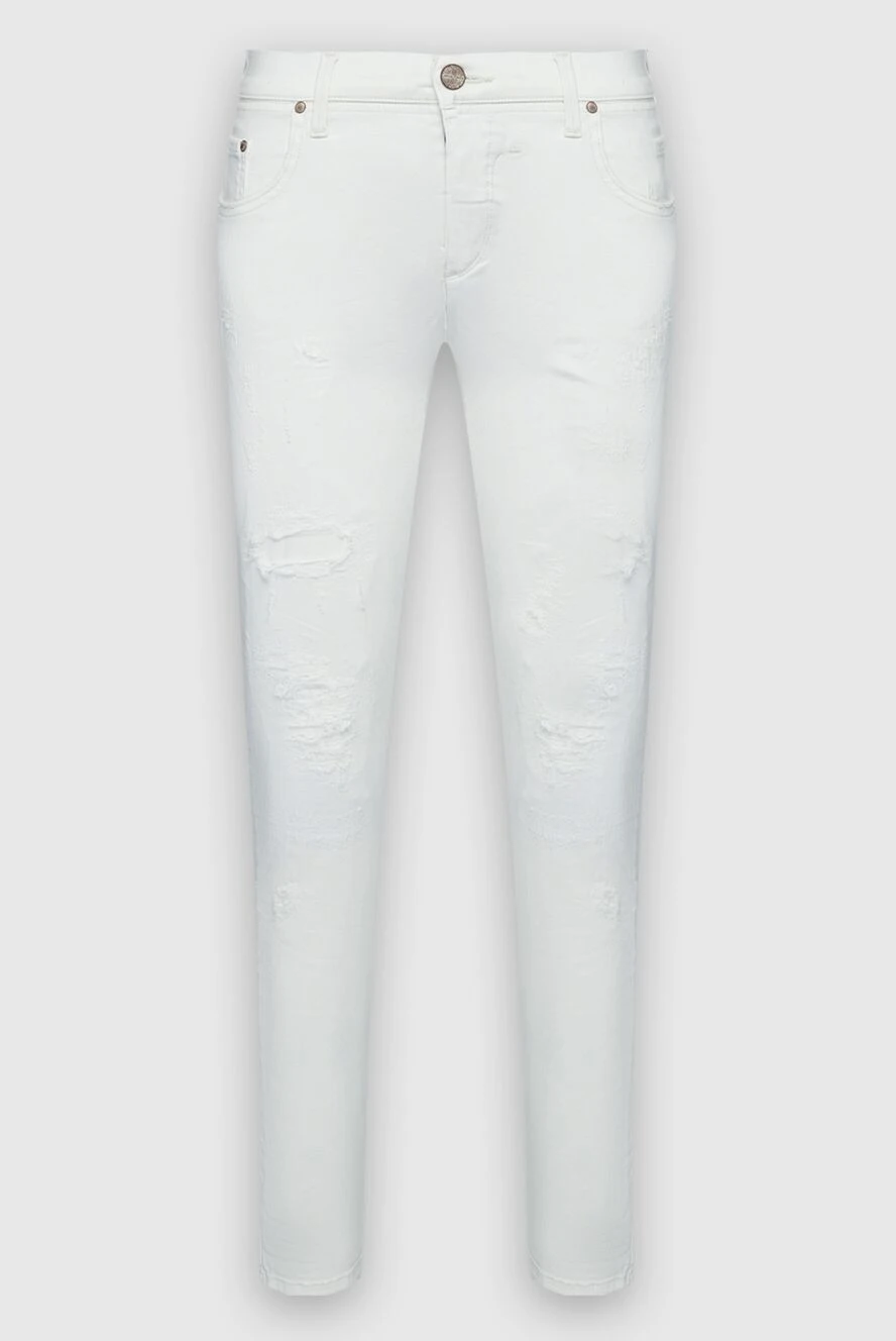 Jacob Cohen woman white jeans for women купить с ценами и фото 158362 - photo 1