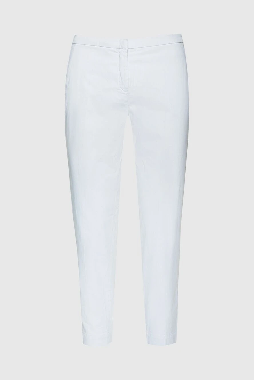 Jacob Cohen woman white cotton jeans for women купить с ценами и фото 158384 - photo 1