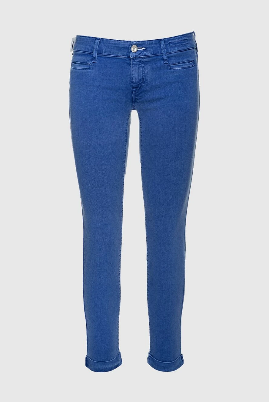 Jacob Cohen woman blue jeans for women купить с ценами и фото 158392 - photo 1