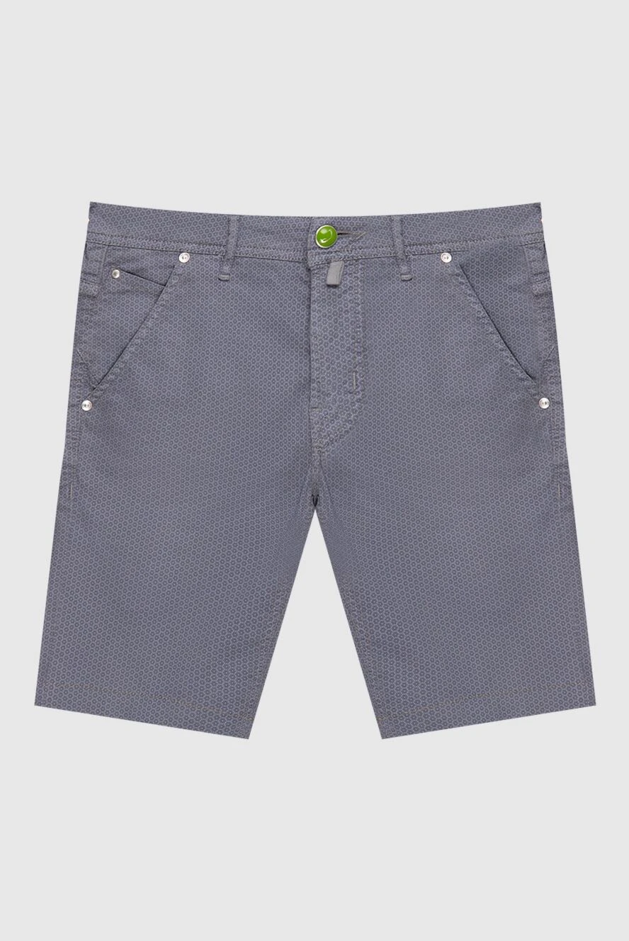 Jacob Cohen man cotton and elastane shorts, gray for men купить с ценами и фото 158427 - photo 1