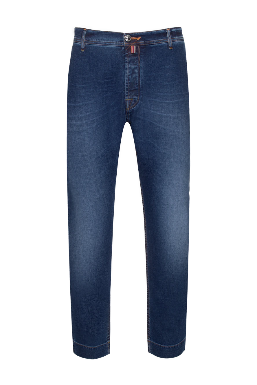 Jacob Cohen man cotton and elastane blue jeans for men купить с ценами и фото 158471 - photo 1