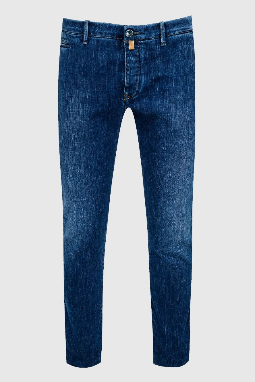 Jacob Cohen man blue cotton jeans for men купить с ценами и фото 158503 - photo 1