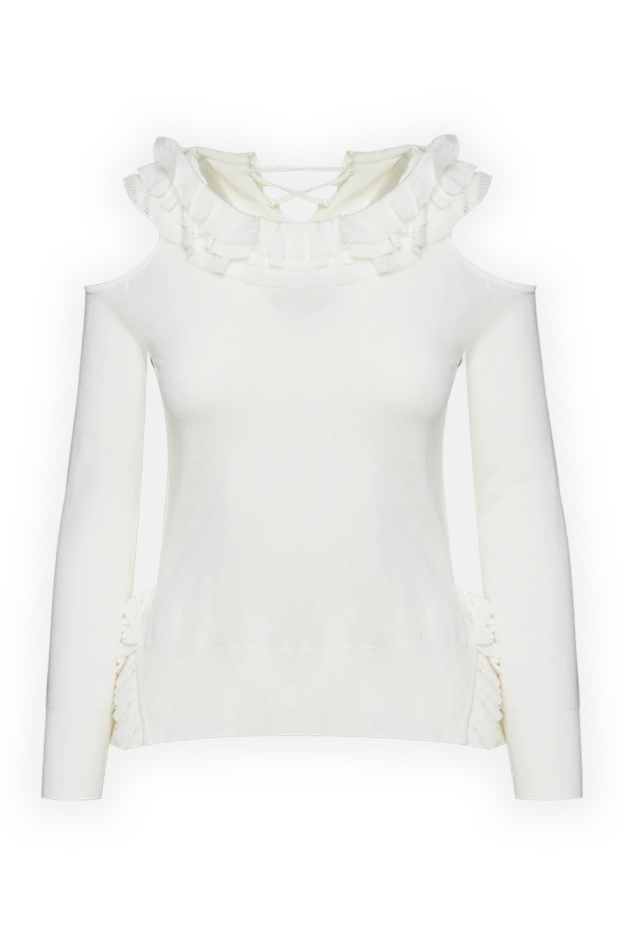 Ermanno Scervino woman white blouse for women купить с ценами и фото 158700 - photo 1