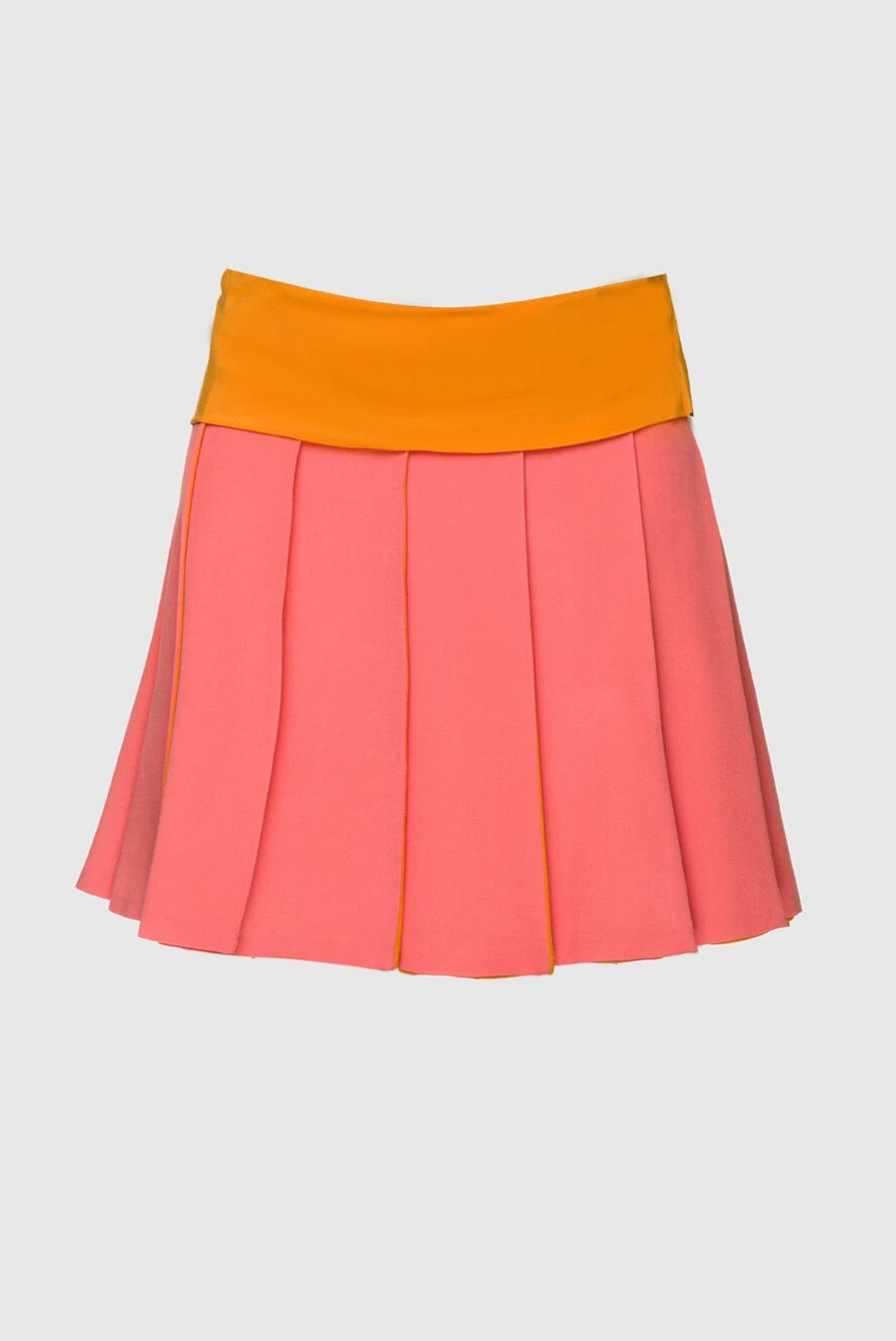 Ermanno Scervino woman pink silk skirt for women купить с ценами и фото 158724 - photo 1