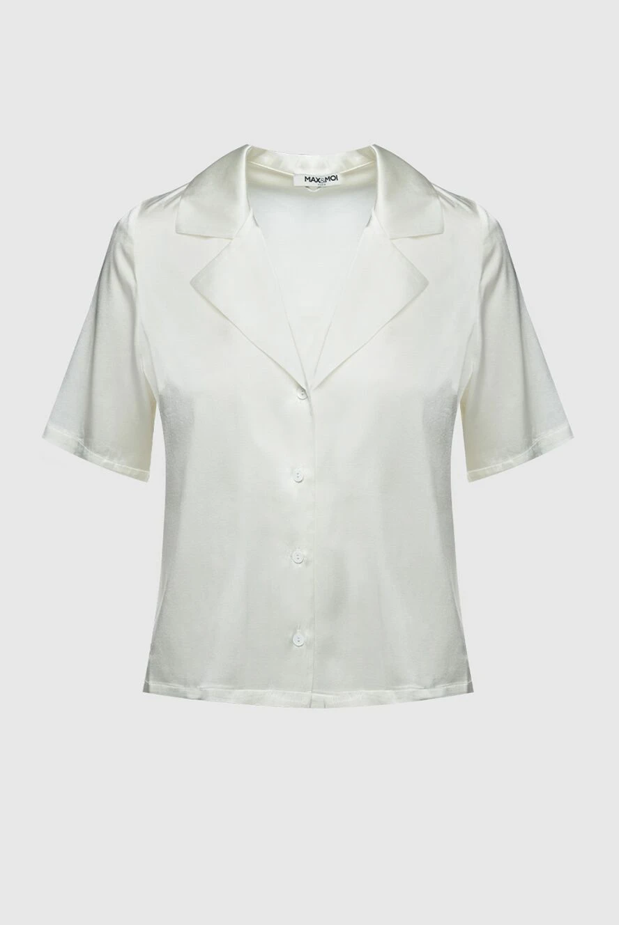 Max&Moi woman white silk blouse for women купить с ценами и фото 158863 - photo 1