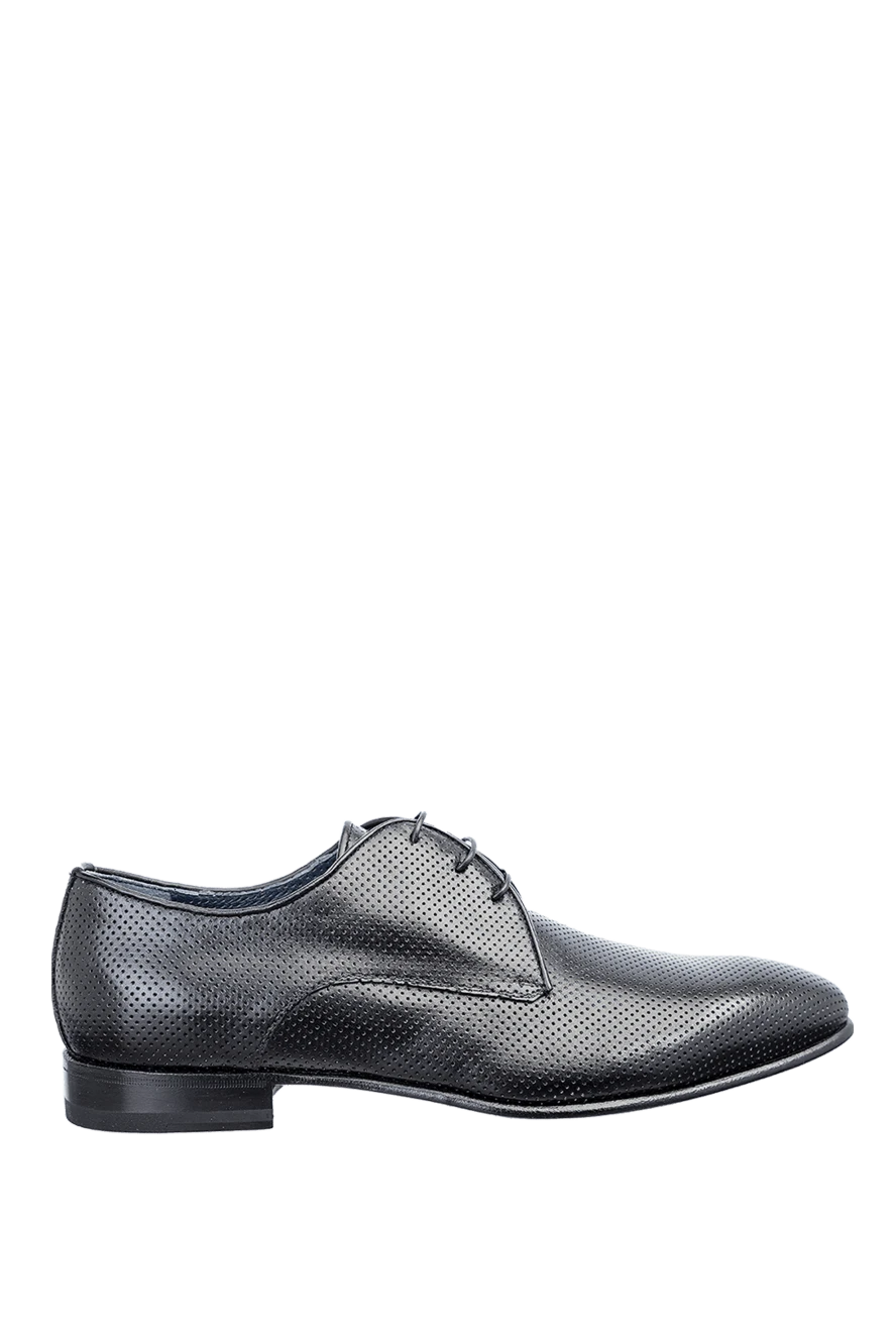 Pellettieri di Parma man men's black leather shoes купить с ценами и фото 158962 - photo 1