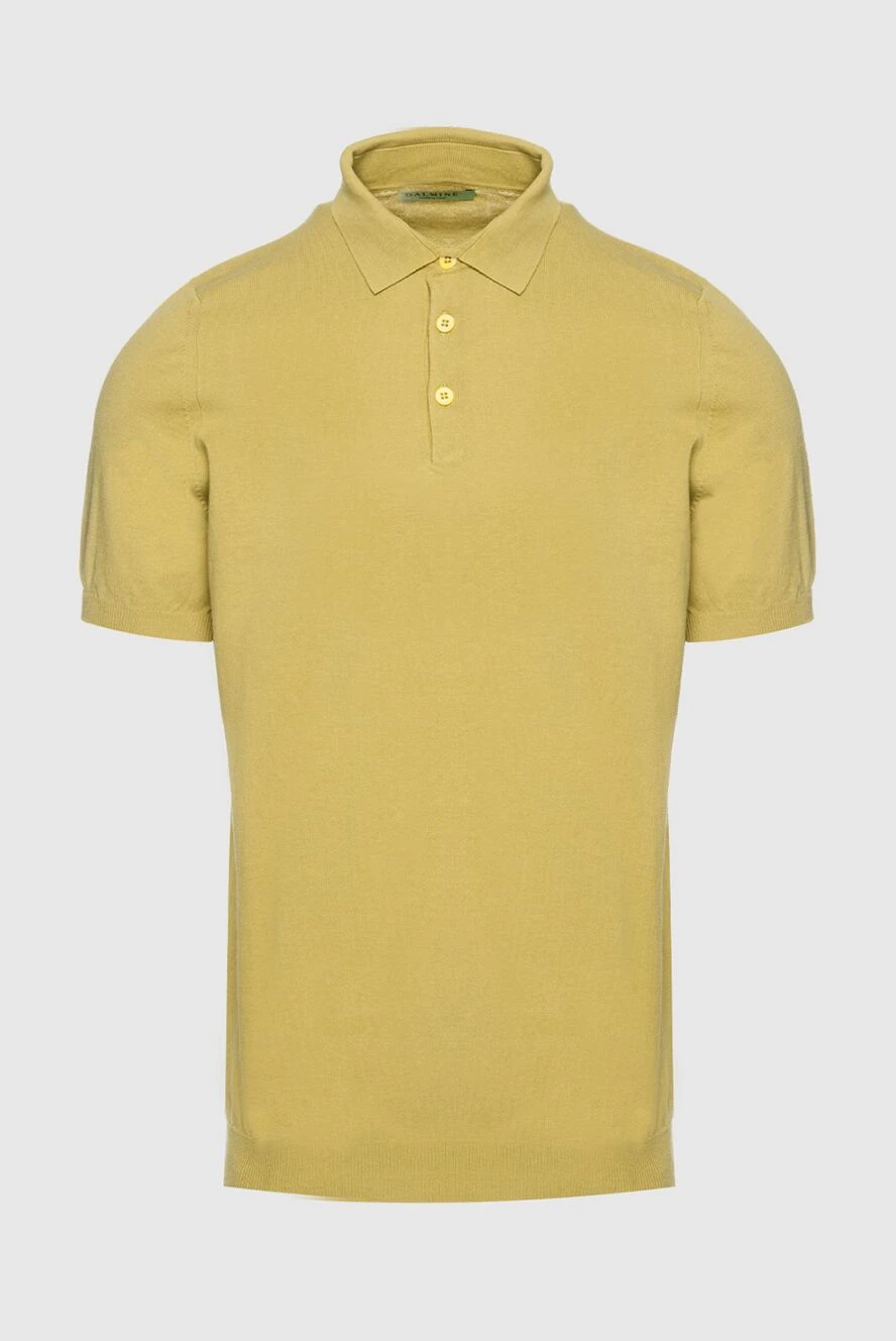 Dalmine man cotton polo yellow for men купить с ценами и фото 159142 - photo 1