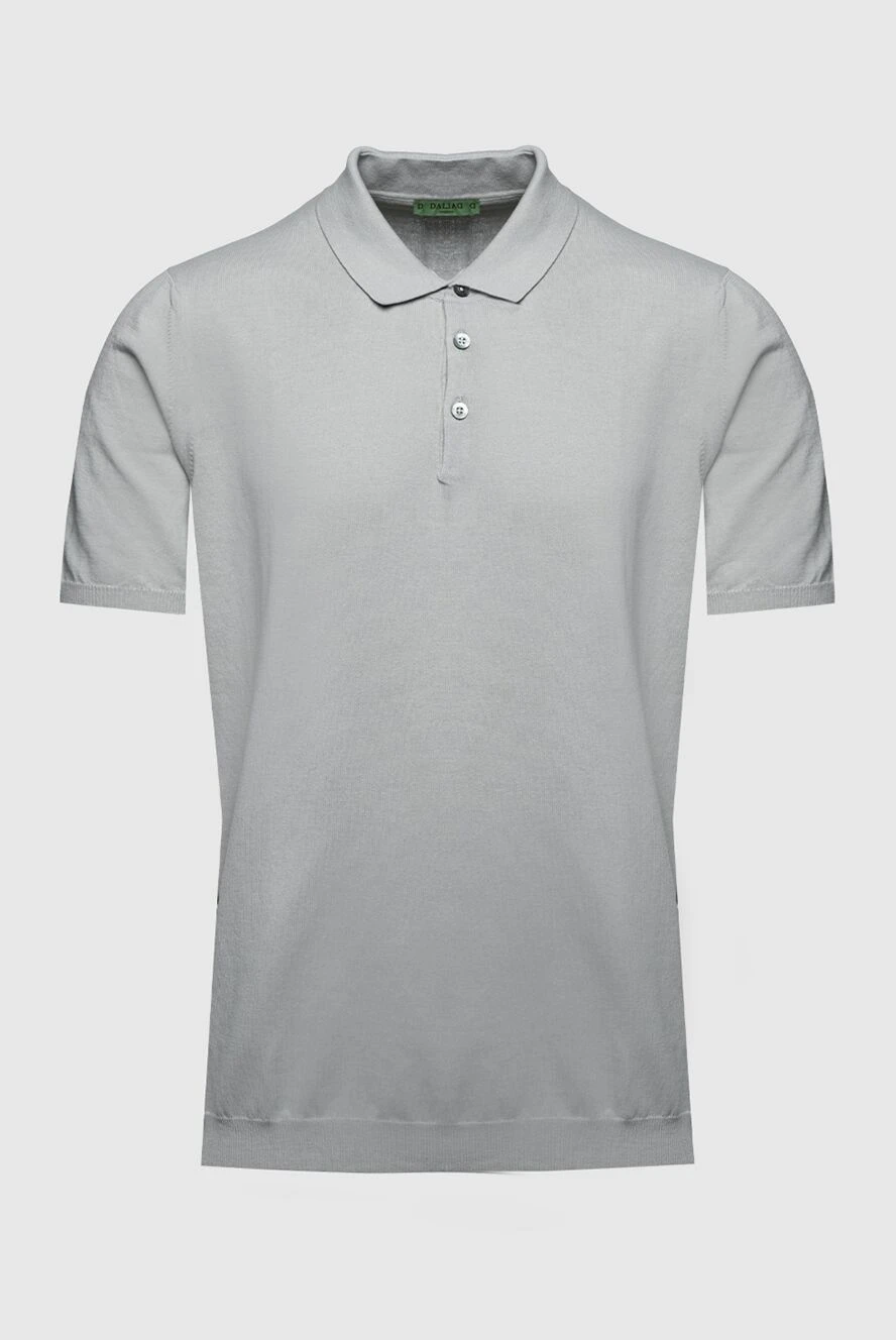 Dalmine man cotton polo gray for men купить с ценами и фото 159143 - photo 1