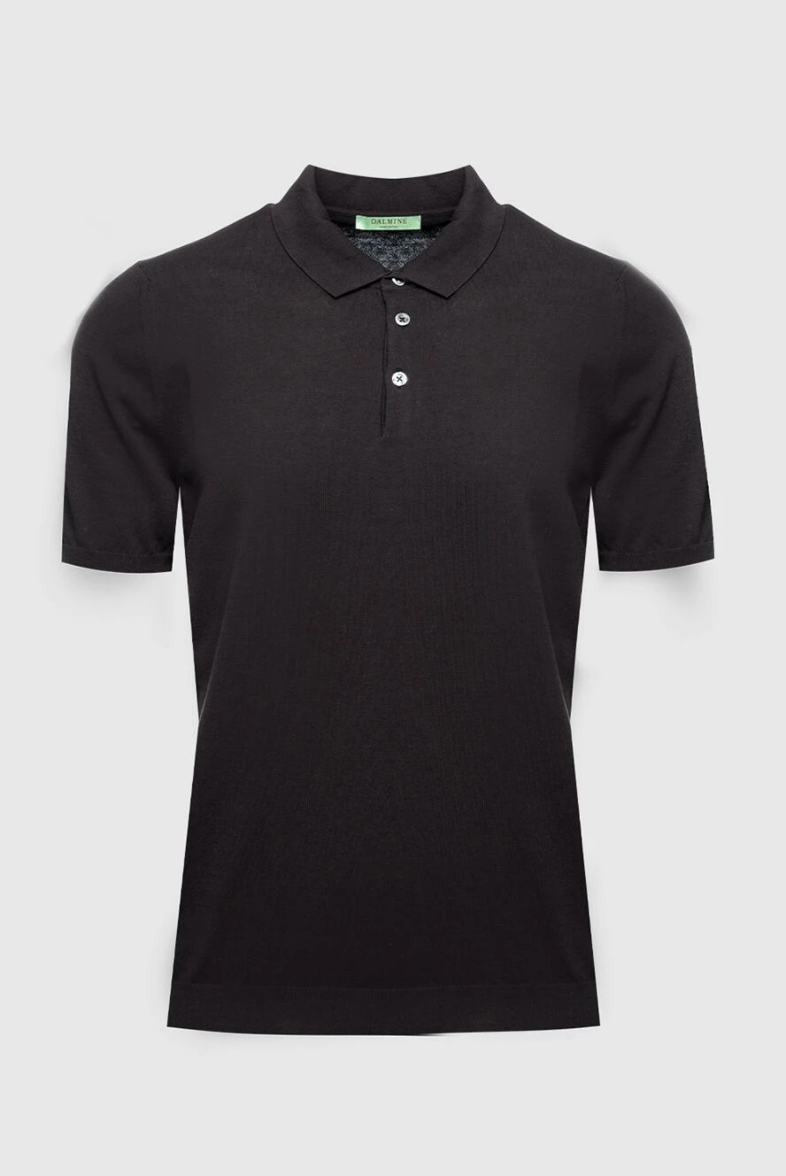 Dalmine man cotton polo black for men купить с ценами и фото 159144 - photo 1