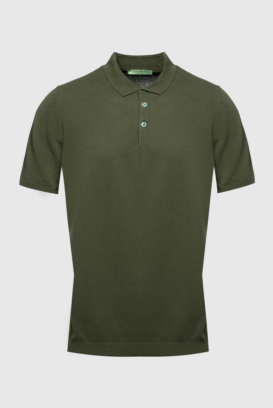 Dalmine man cotton polo green for men купить с ценами и фото 159148 - photo 1