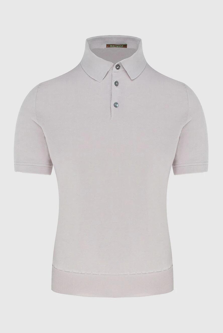 Dalmine man white cotton polo for men купить с ценами и фото 159158 - photo 1