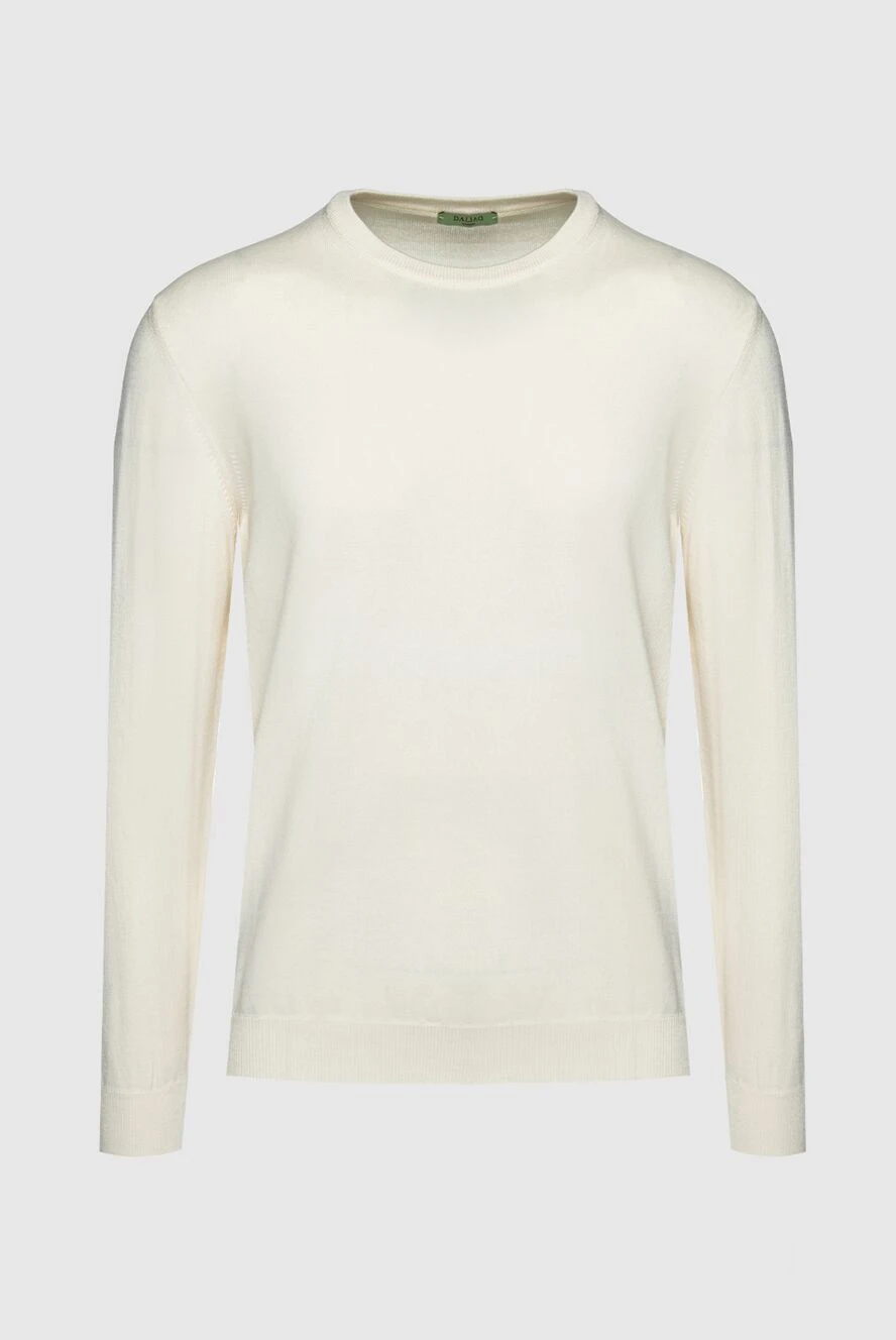 Dalmine man white cotton jumper for men купить с ценами и фото 159169 - photo 1