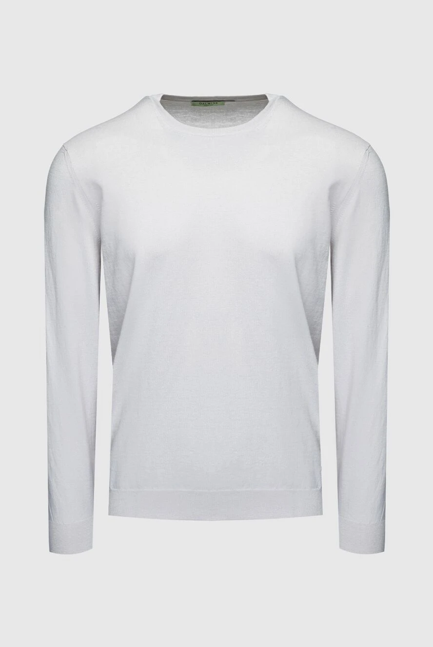 Dalmine man white cotton jumper for men купить с ценами и фото 159183 - photo 1