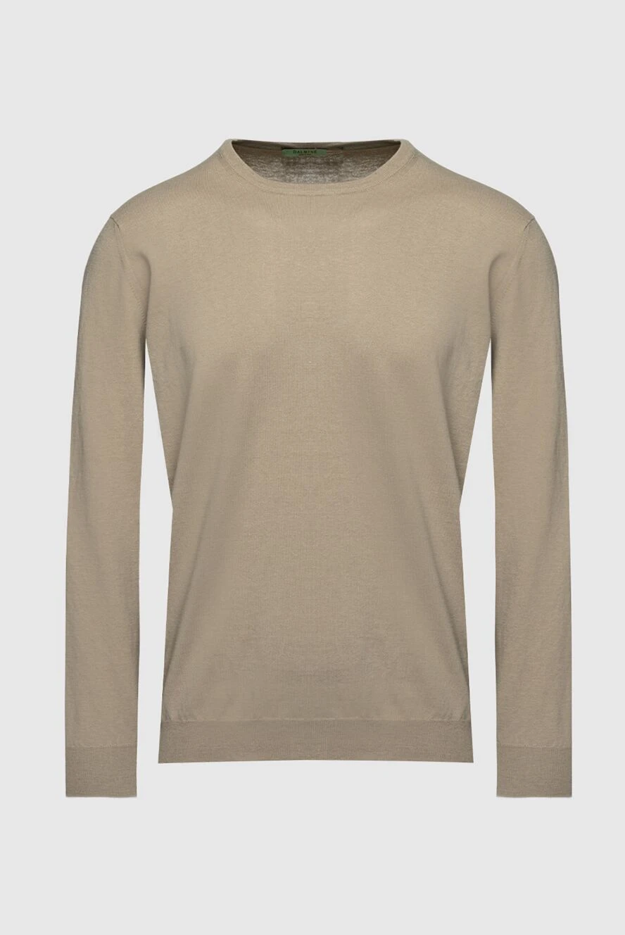 Dalmine man cotton jumper beige for men купить с ценами и фото 159189 - photo 1