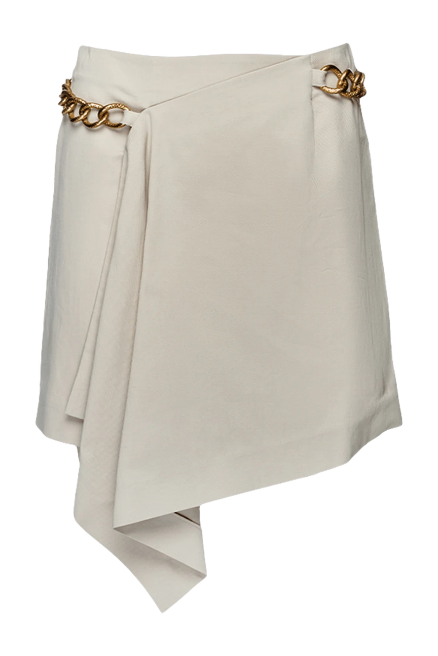 Givenchy woman beige cotton skirt for women купить с ценами и фото 159268 - photo 1