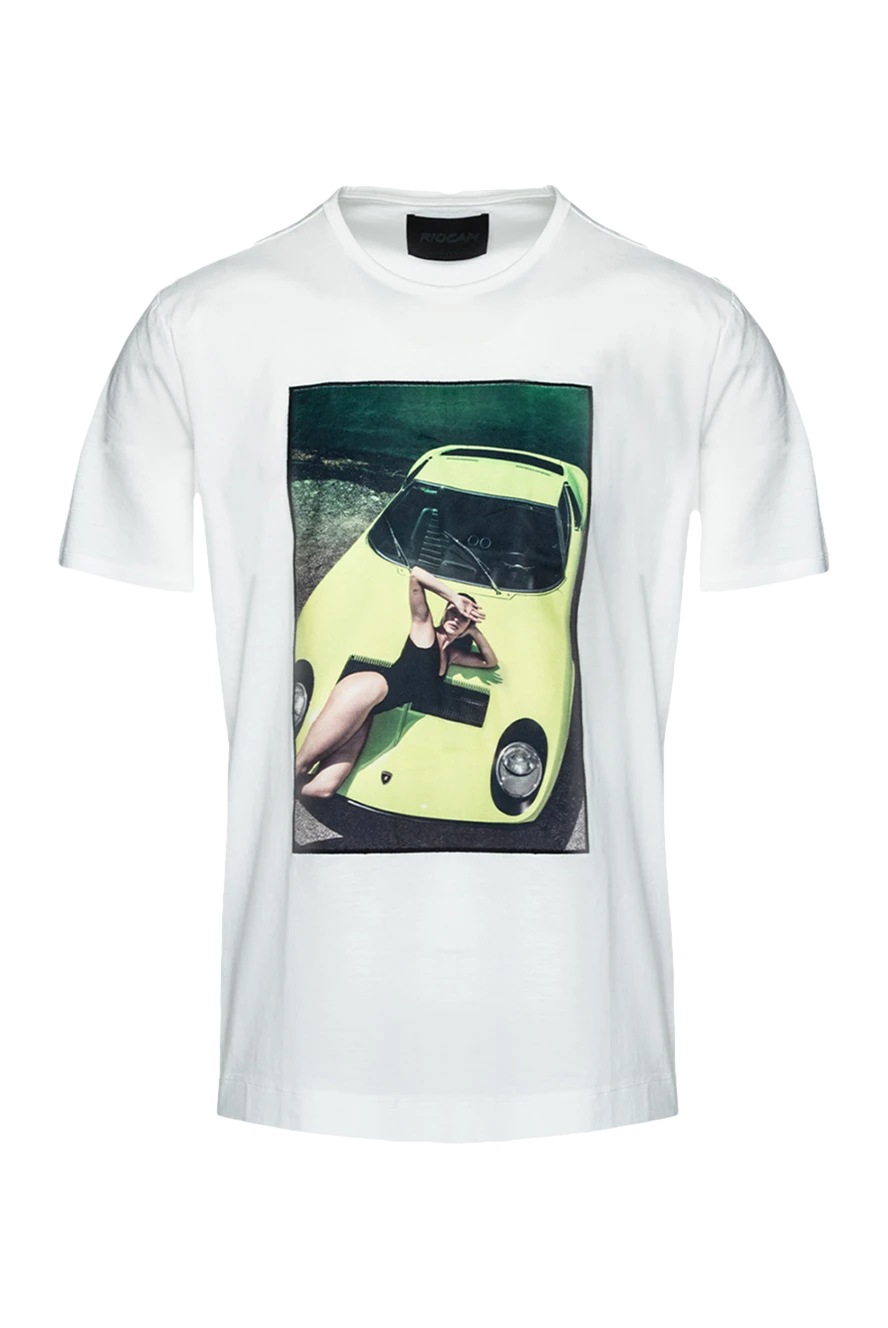 Limitato man white cotton t-shirt for men купить с ценами и фото 159471 - photo 1