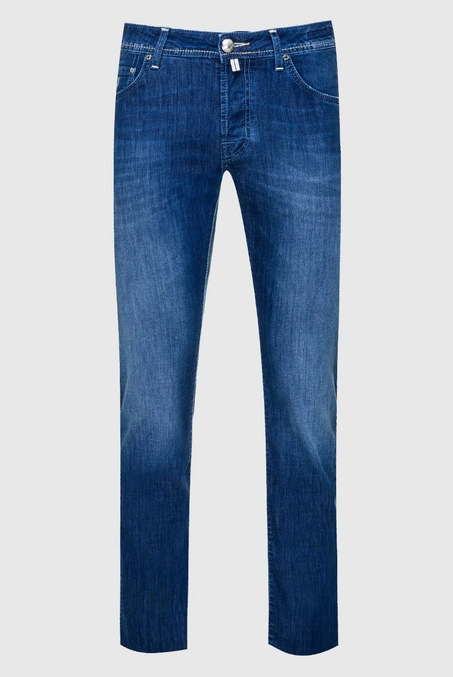 Jacob Cohen man blue jeans for men купить с ценами и фото 159521 - photo 1