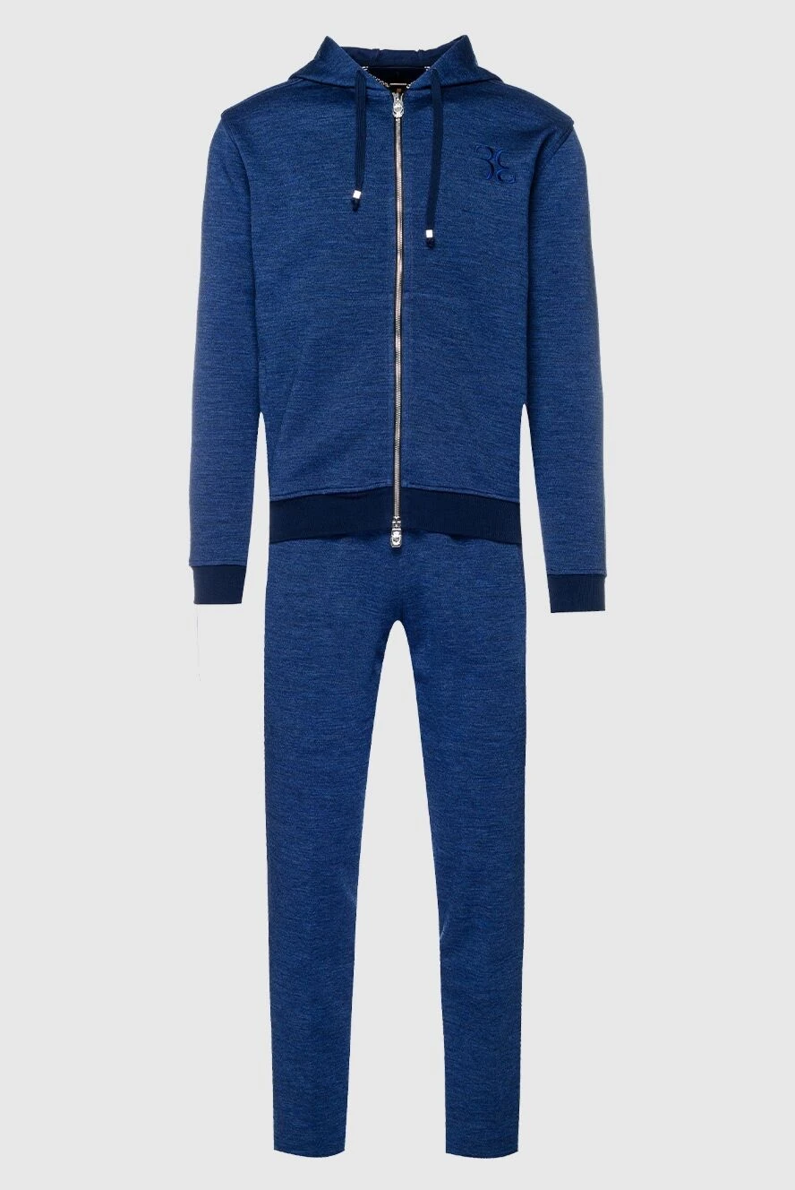 Billionaire man men's wool sports suit, blue купить с ценами и фото 159548 - photo 1