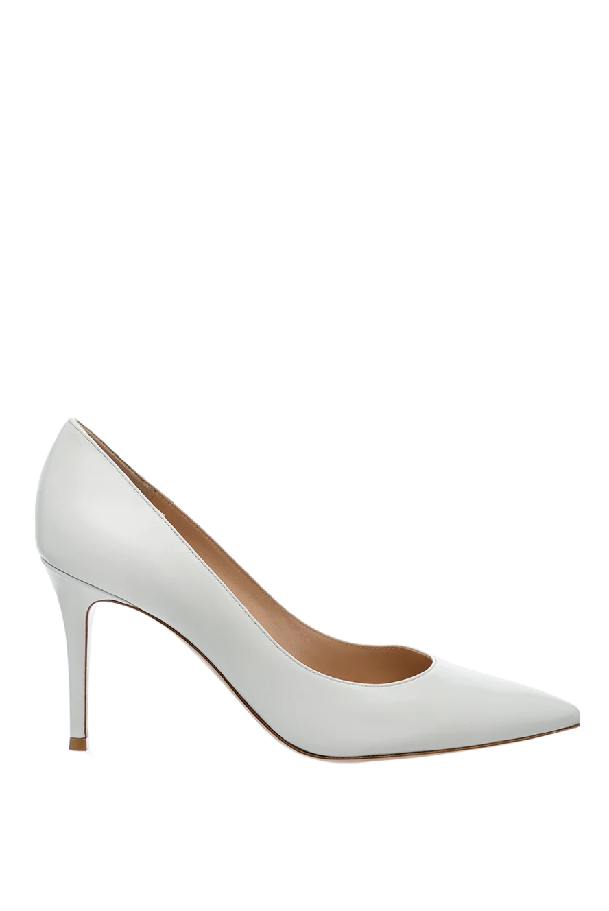 Gianvito Rossi woman white leather shoes for women купить с ценами и фото 160017 - photo 1