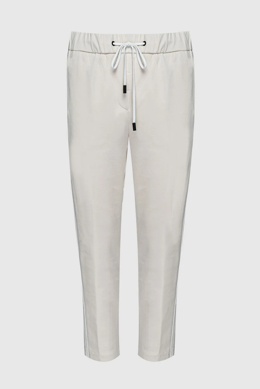 Peserico woman white polyamide trousers for women купить с ценами и фото 160037 - photo 1