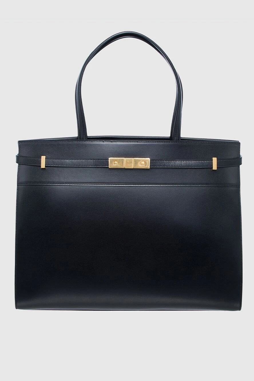 Saint Laurent woman black leather bag for women купить с ценами и фото 160310 - photo 1