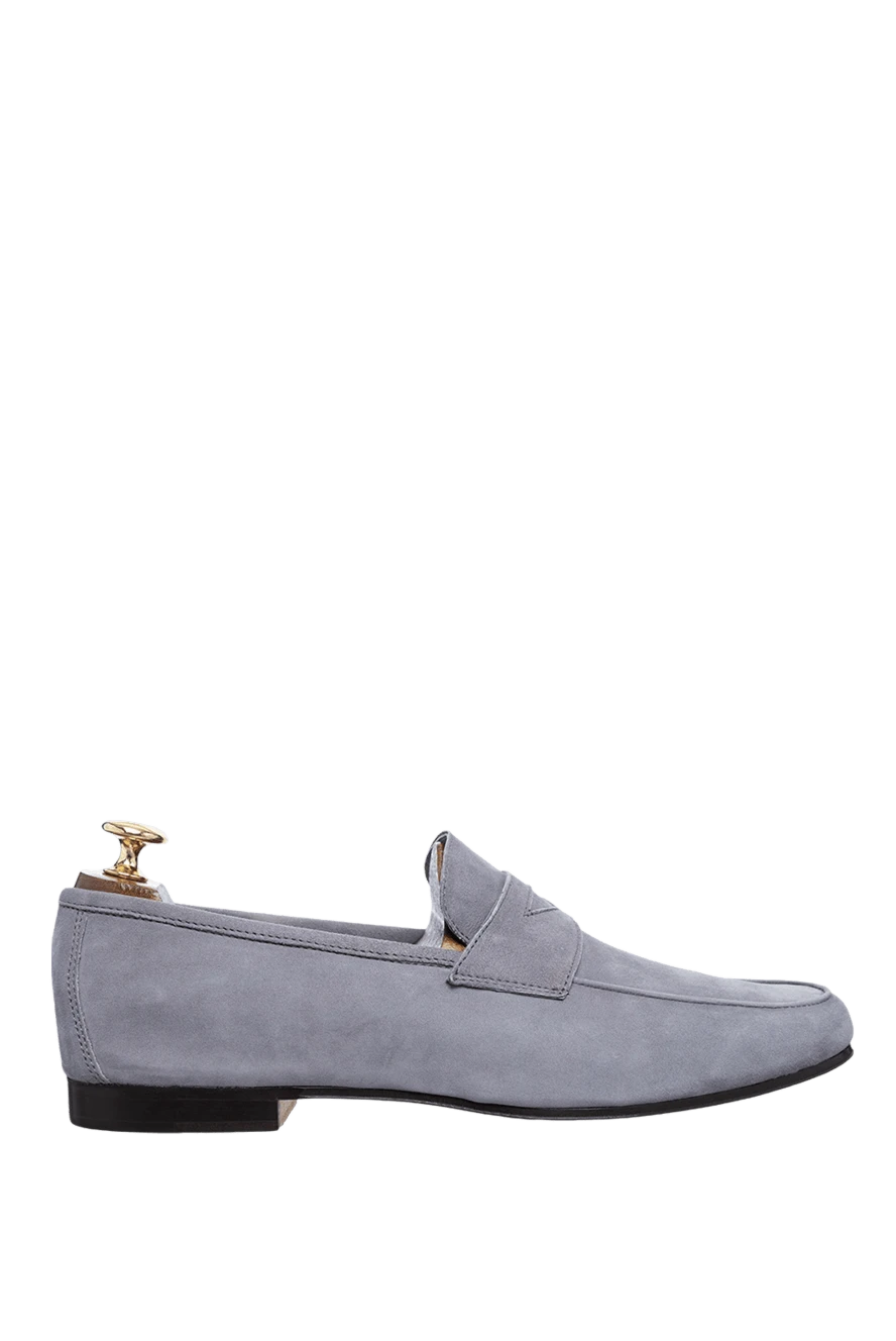 Andrea Ventura man gray suede loafers for men купить с ценами и фото 160406 - photo 1