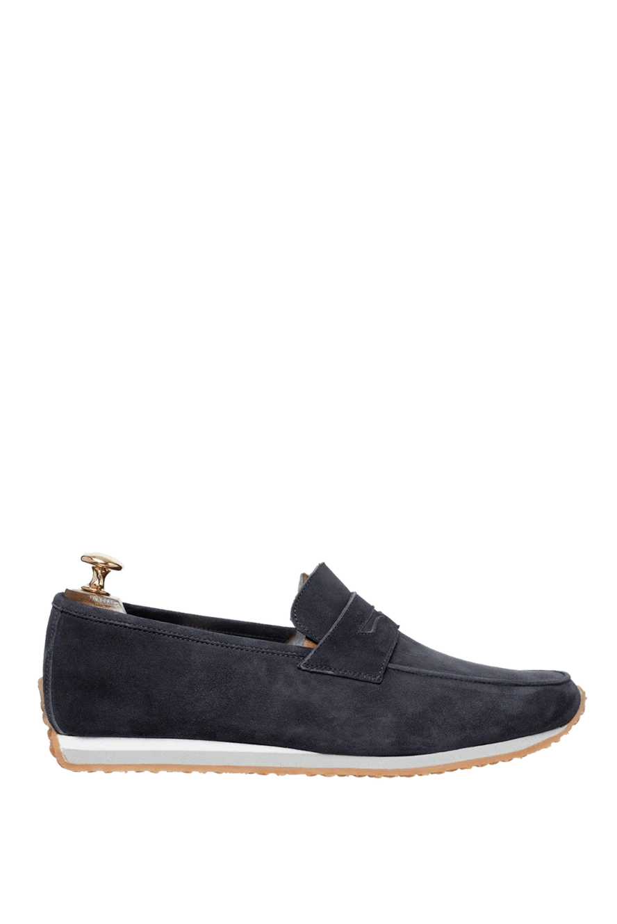 Andrea Ventura man gray suede drivers for men купить с ценами и фото 160412 - photo 1