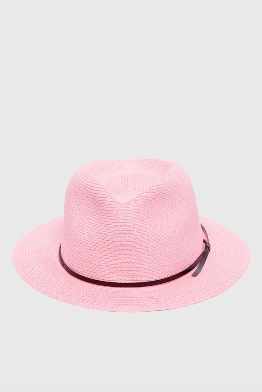 MC2 Saint Barth woman women's pink cotton and polyester hat купить с ценами и фото 160491 - photo 1