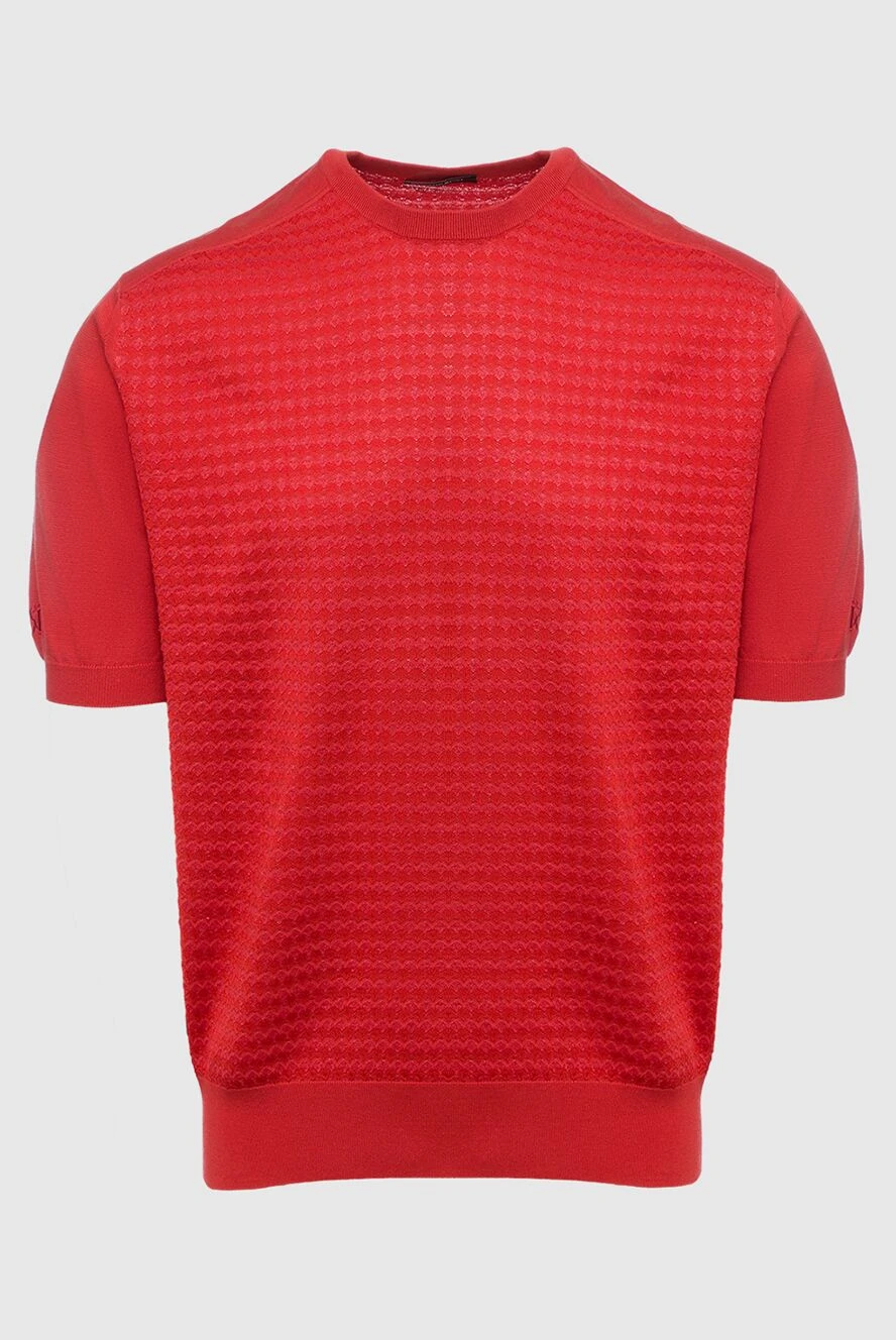 Stefano Ricci short-sleeved jumper made of cotton, silk and linen. 160652 - photo 1