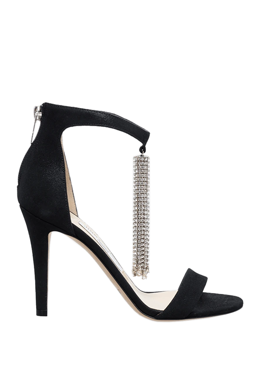 Jimmy Choo woman black leather sandals for women купить с ценами и фото 160806 - photo 1