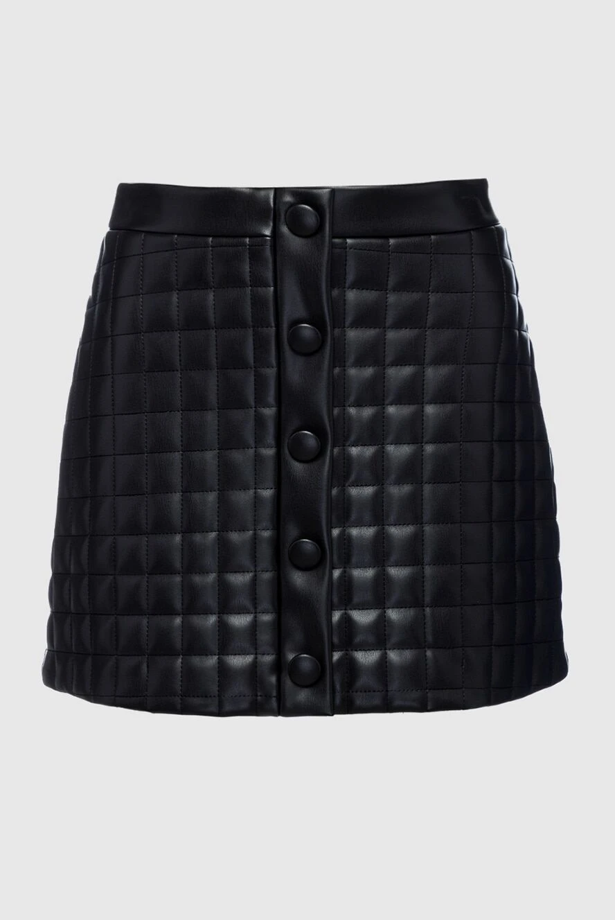 Giuseppe Di Morabito woman black polyurethane and polyester skirt for women купить с ценами и фото 161001 - photo 1