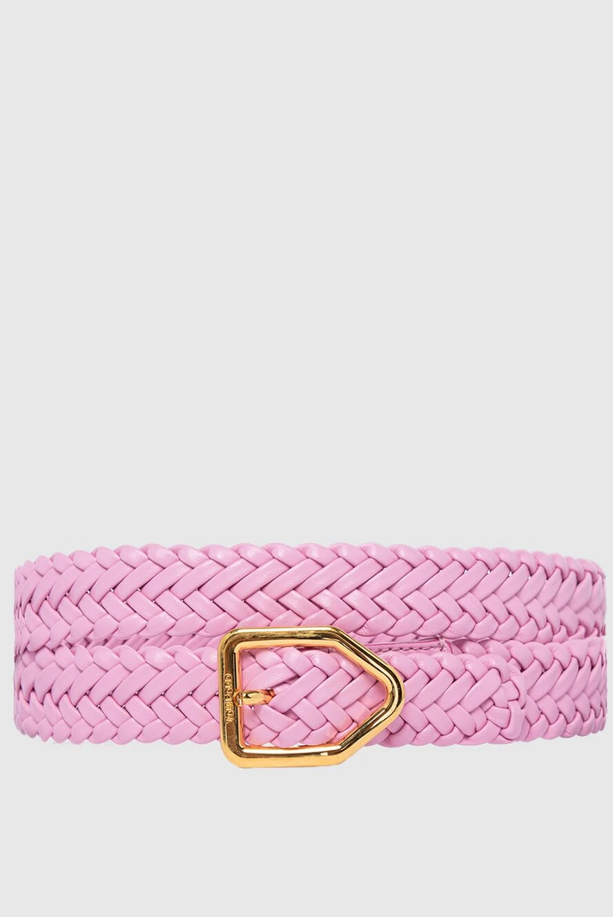 Tom Ford woman pink leather belt for women купить с ценами и фото 161267 - photo 1