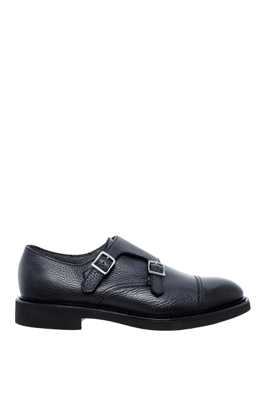 Doucal`s man blue leather men's shoes купить с ценами и фото 161305 - photo 1