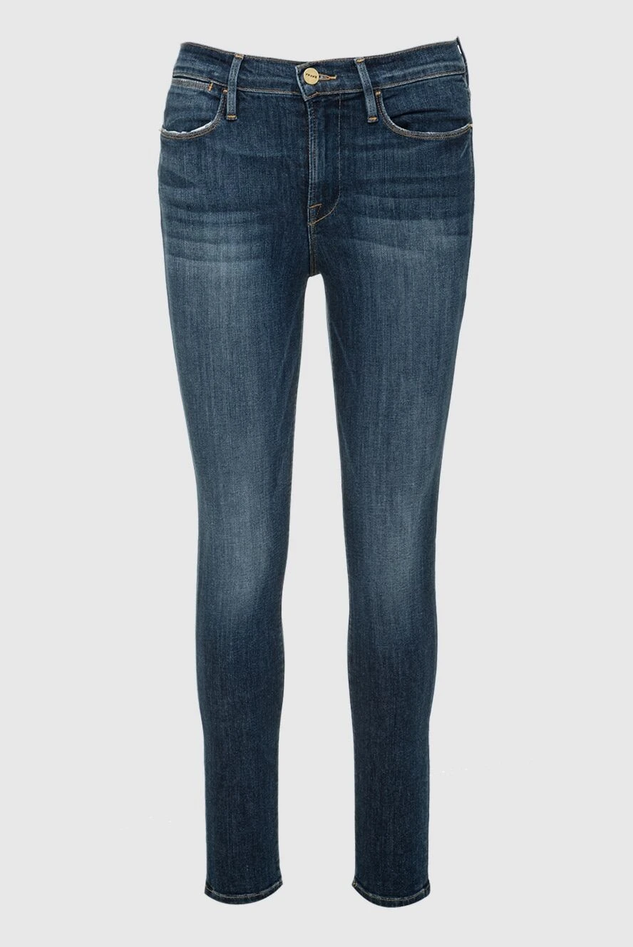 Frame woman blue cotton jeans for women купить с ценами и фото 161472 - photo 1