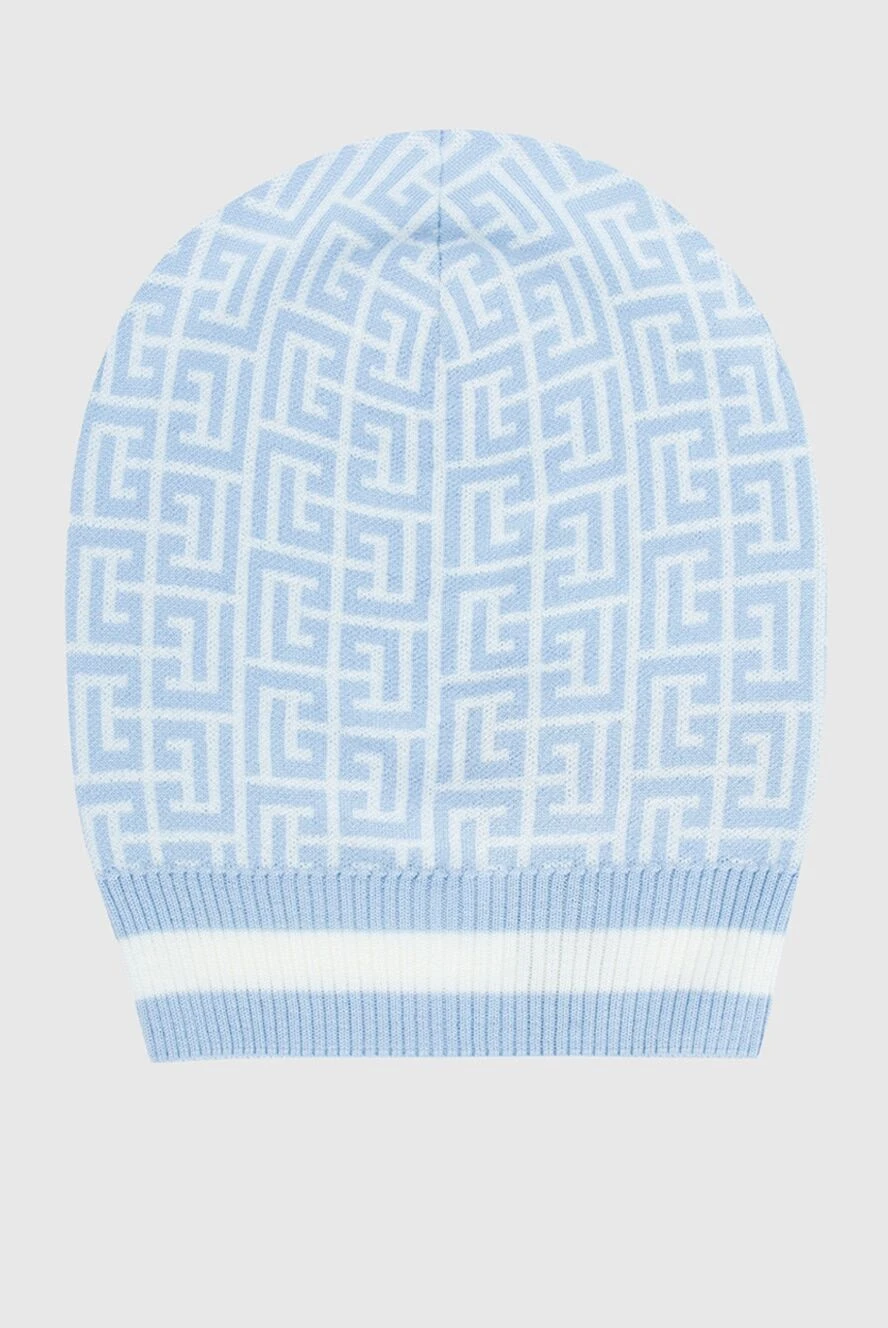 Balmain woman blue woolen hat for women купить с ценами и фото 161485 - photo 1