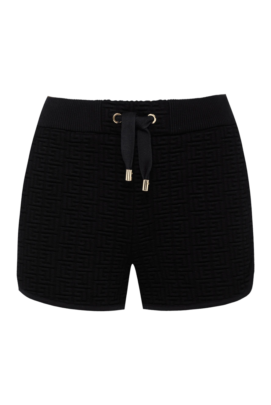 Balmain woman black shorts for women купить с ценами и фото 161620 - photo 1