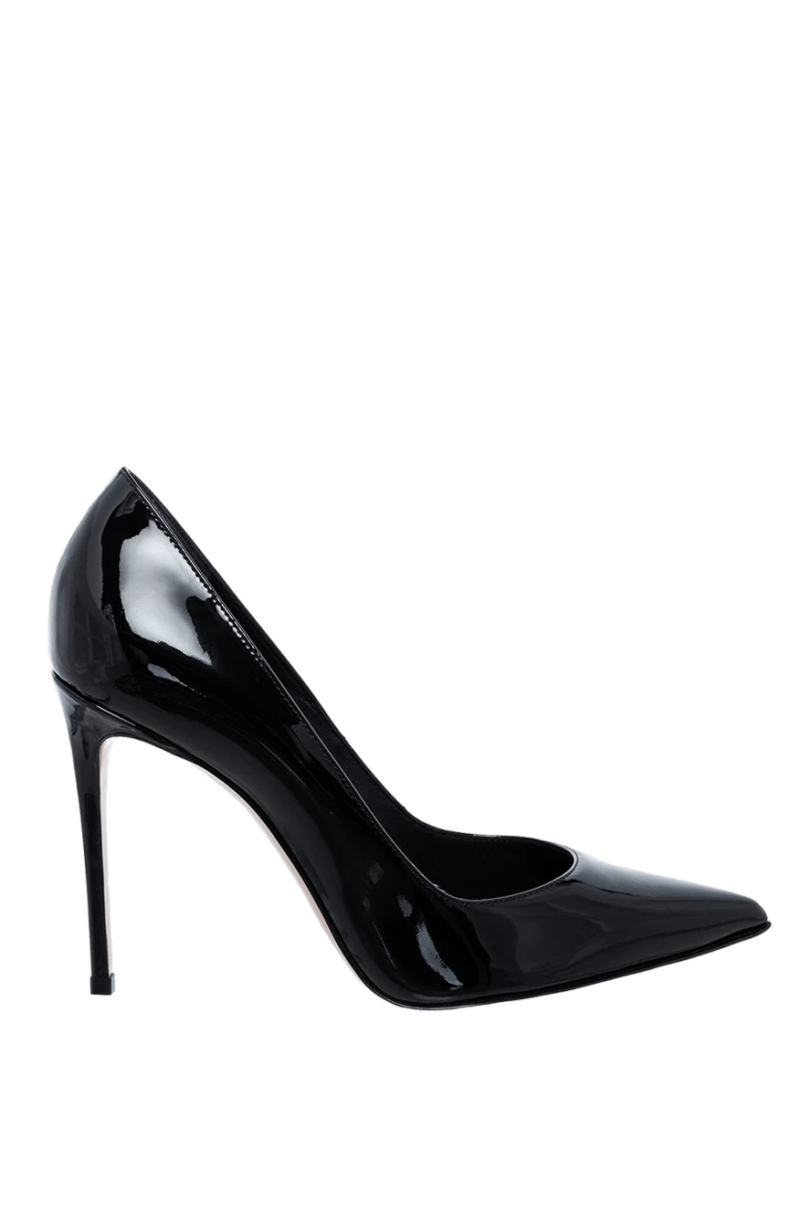 Le Silla woman black leather shoes for women купить с ценами и фото 161655 - photo 1