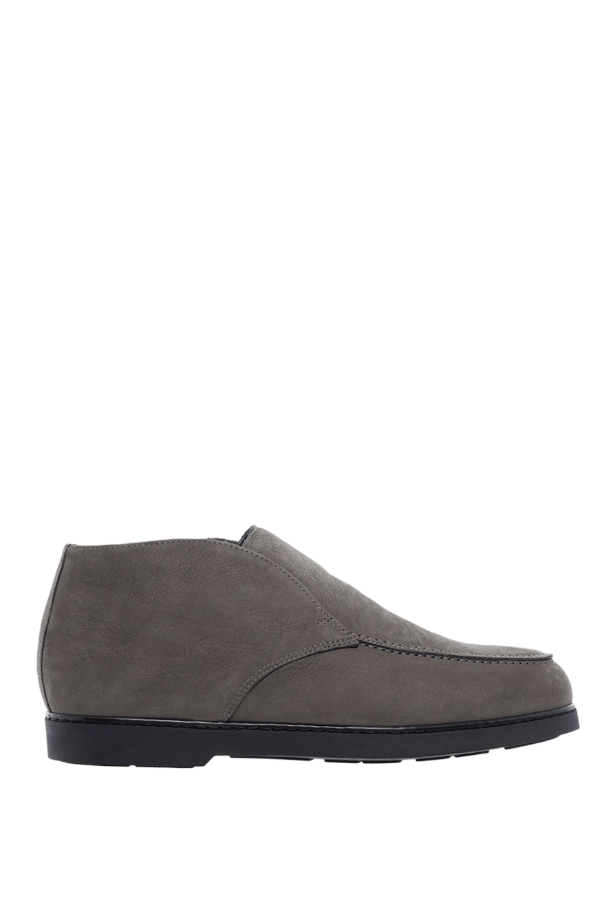 Doucal`s man gray nubuck loafers for men купить с ценами и фото 161843 - photo 1