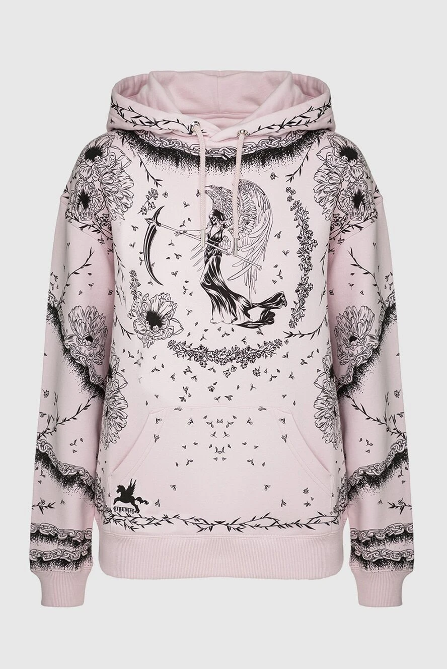 Givenchy woman pink cotton hoodie for women купить с ценами и фото 162005 - photo 1