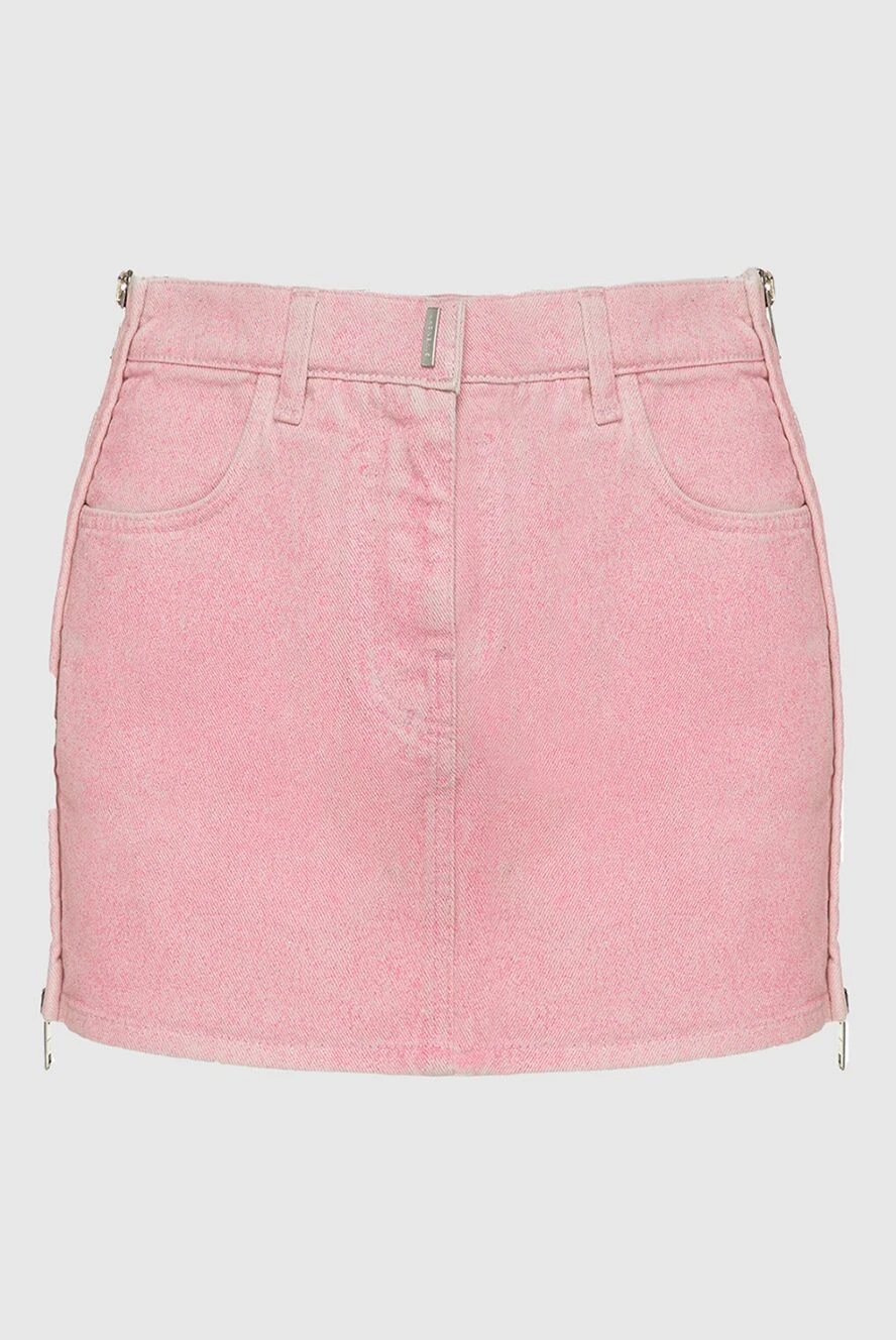 Givenchy woman pink cotton skirt for women купить с ценами и фото 162031 - photo 1