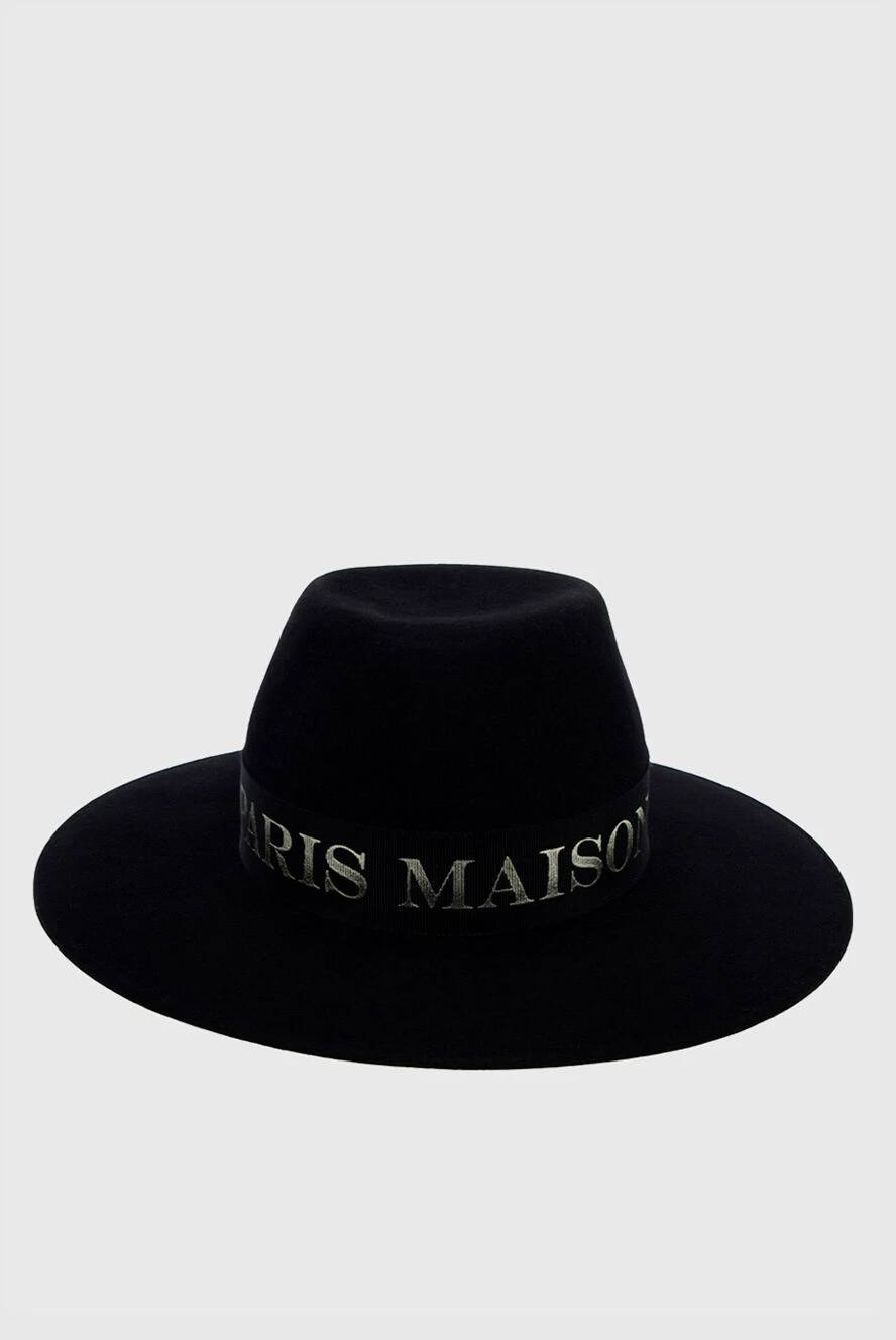 Maison Michel woman black felt hat for women купить с ценами и фото 162169 - photo 1