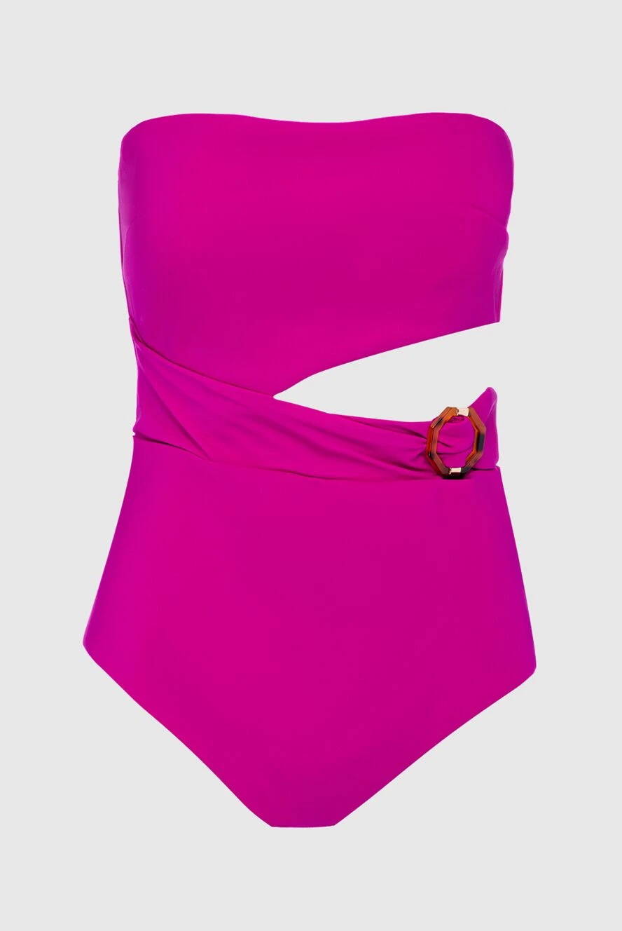 Zimmermann мойынның асимметриялы және сәндік тоғасы бар таңқурайдан жасалған купальник
162194 - фото 1