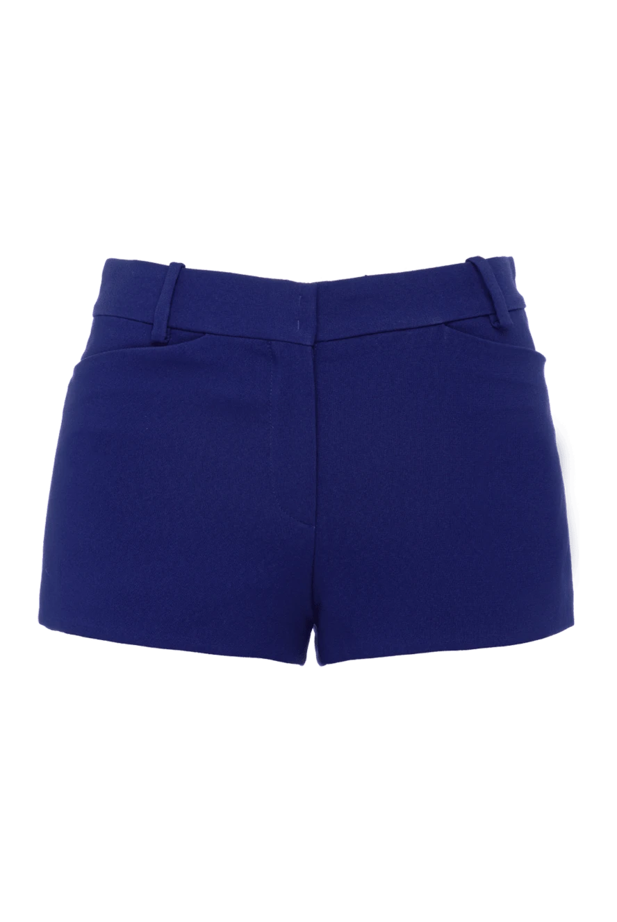 The Attico woman blue polyester shorts for women купить с ценами и фото 162375 - photo 1