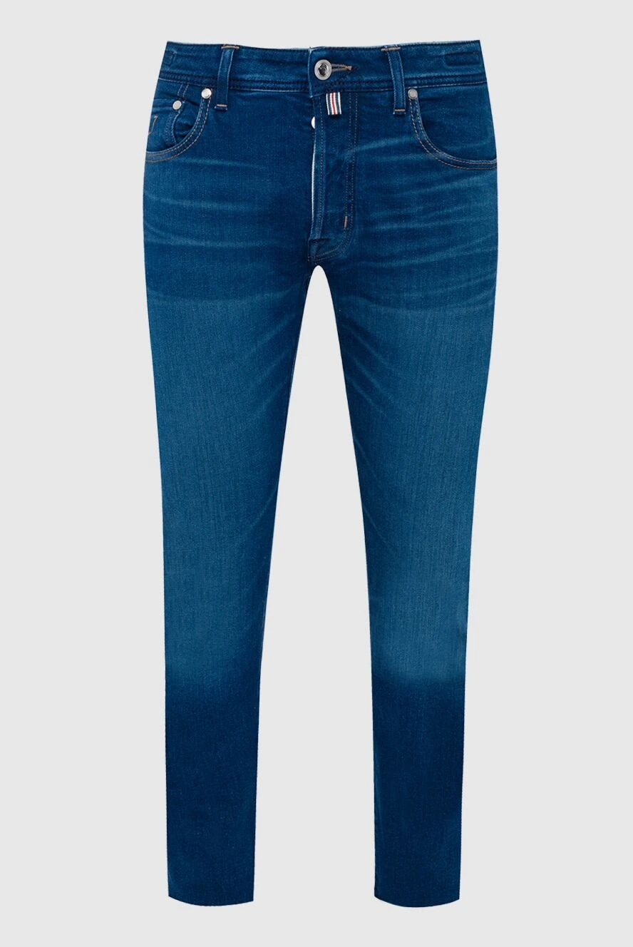 Jacob Cohen man blue cotton jeans for men купить с ценами и фото 162534 - photo 1