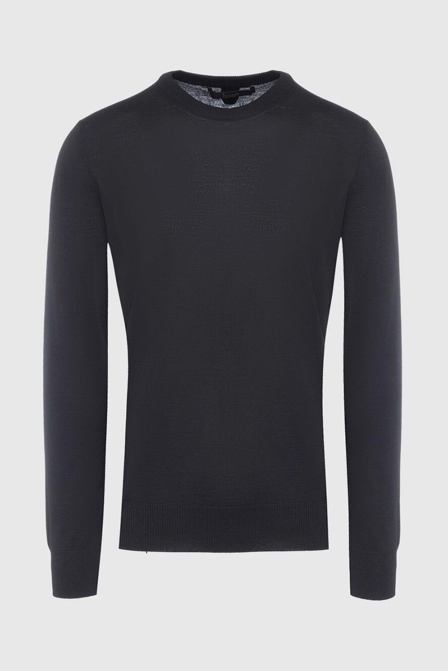 Billionaire man black wool jumper for men купить с ценами и фото 162613 - photo 1