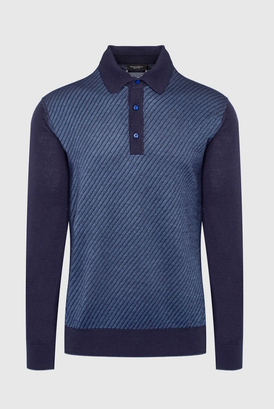 Stefano Ricci мужское поло с длинным рукавом и рельефной панелью
162850 - фото 1