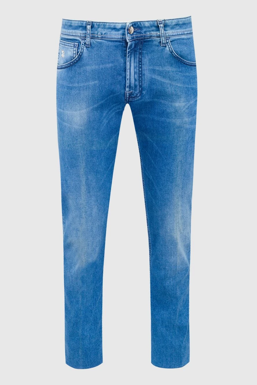 Stefano Ricci аздап мазасыздандыратын әсері бар жұмсақ джинсы джинсы 162870 - фото 1