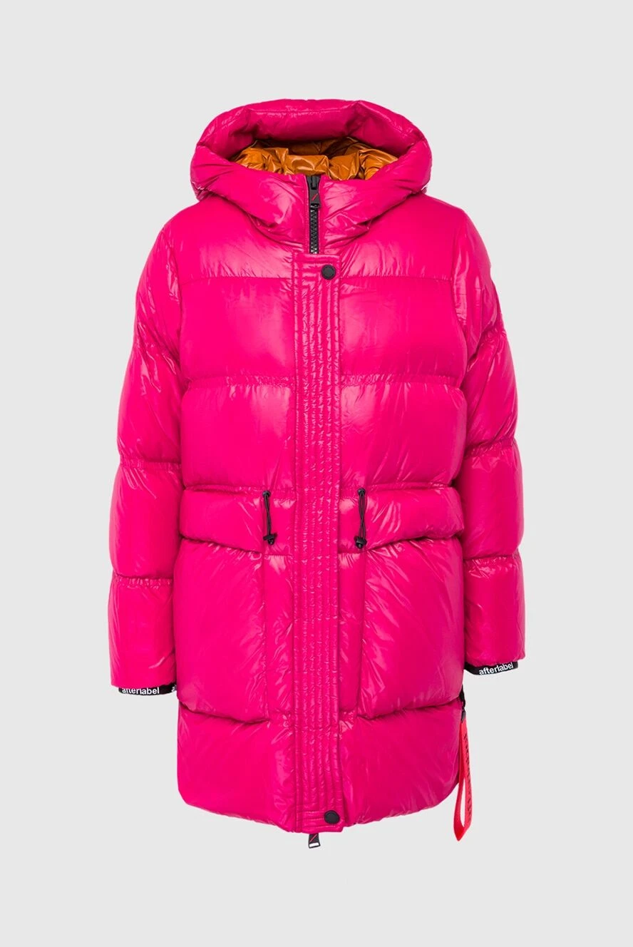 After Label woman women's pink polyester down jacket купить с ценами и фото 163153 - photo 1